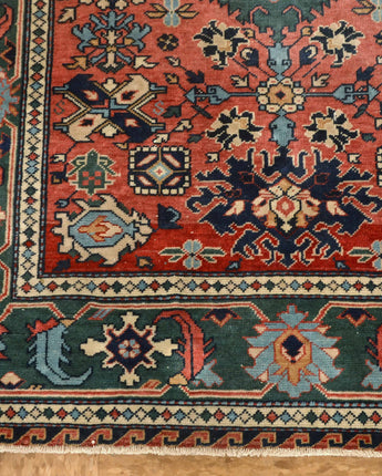 Turkish Hand Knotted Herize Rug
