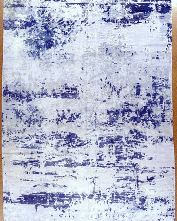 Modern design hand knotted rug 9 x 12.2