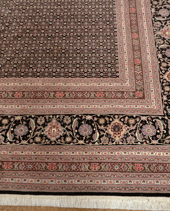 Sino Persian Tabriz Design Size 8..11 x 11,9 Hand Knotted from Natural Wool, Price $3500