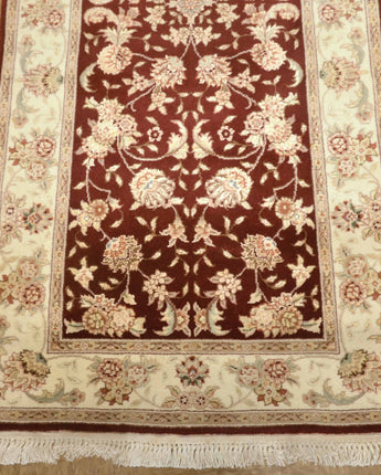 Sino Persian Tabriz Design Rug, Hand Knotted from Natural Wool