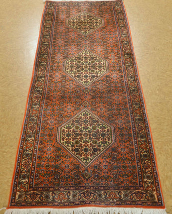 Fine Persian Bidjar Design, Hand Knotted from Fine Natural Wool