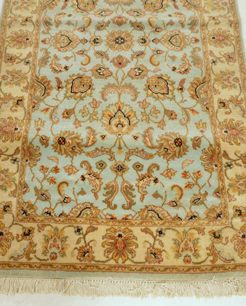 Indo Persian Tabriz design, Hand Knotted from fine Natural Wool $1350