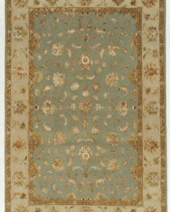 507  Persian design hand knotted from natural fine wool & silk  5.9x 8.10